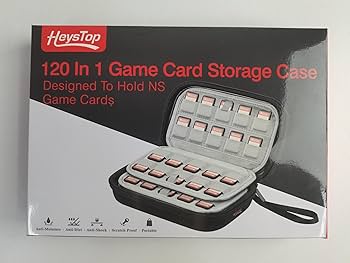 Amazon.com: HEYSTOP 120 Switch Game Case, Switch Game Holder